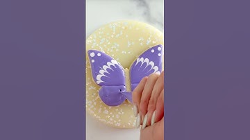 Satisfying Cookie Decorating: Butterfly