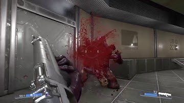 Snapmap Unrelenting Evil E1M2 Nightmare Playthrough (No Chainsaw)