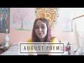 August Poem