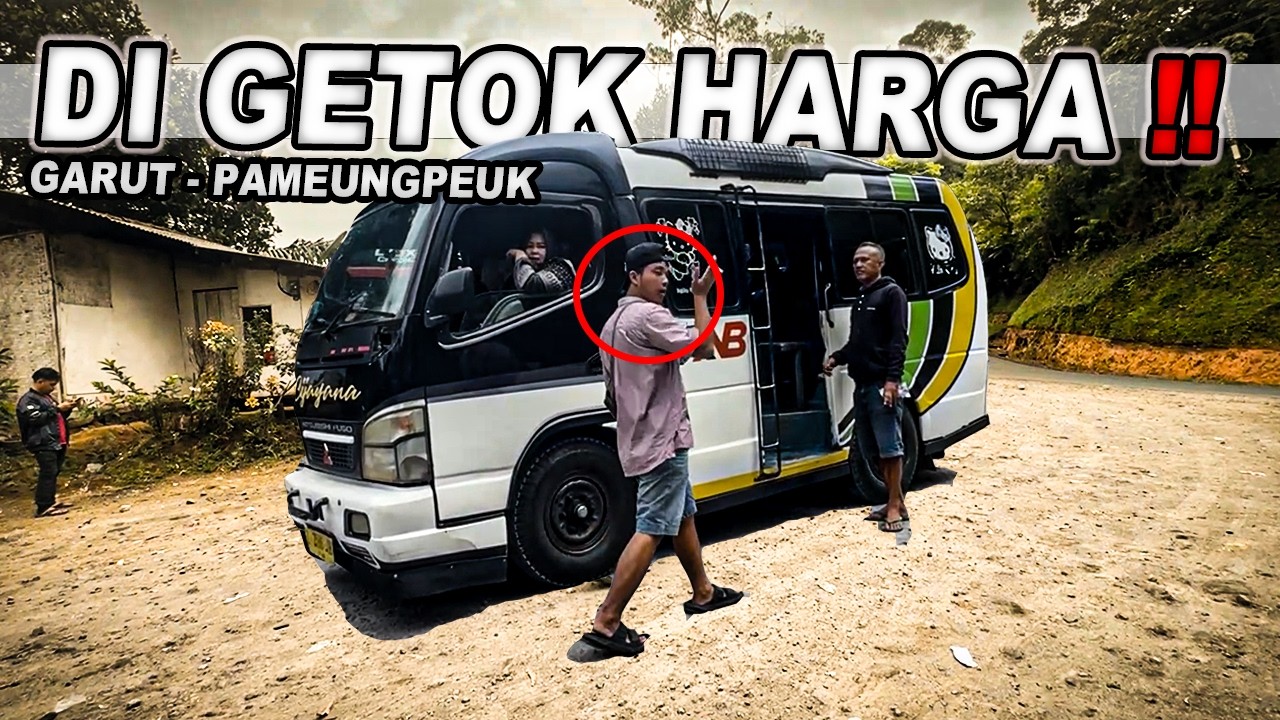 SADIS !! DITIPU KERNET NAKAL DI JALUR GARUT PAMEMPEUK #garut 1