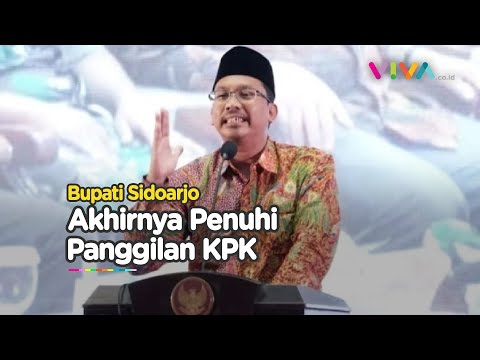 Bupati Sidoarjo Ahmad Muhdlor Penuhi Panggilan KPK