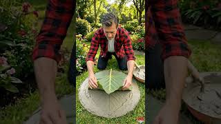 I Turned Leaves Into A Luxury Garden Path