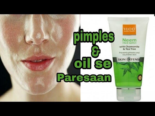 vlcc face wash for pimples