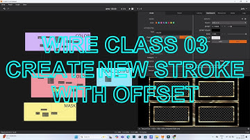 Wire Class 03 Create New Stroke  With  Offset .  resolume wire tutorial @Vjjas