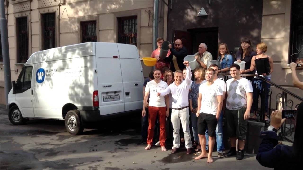 Warner Music Russia - ice bucket challenge
