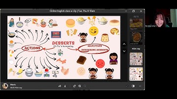 Phan Thiet English Communication: Lily practices talking about Desserts