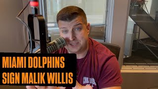 Miami Dolphins Sign QB Malik