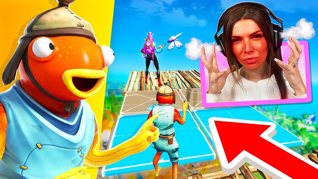 Je PRANK la YOUTUBEUSE AMOUREUSE en SKYBASE ! Elle RAGEQUIT et veut PLUS ME PARLER ! Fortnite