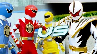 White Ranger vs Dino Thunder Rangers | White Thunder, Part 1 | Power Rangers Dino Thunder Full Scene