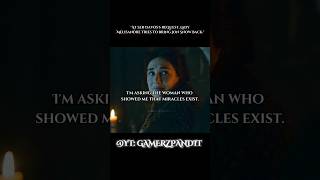 At Ser Davos's request, Lady Melisandre tries to bring Jon Snow back🔥⚔️☠️| #gameofthrones
