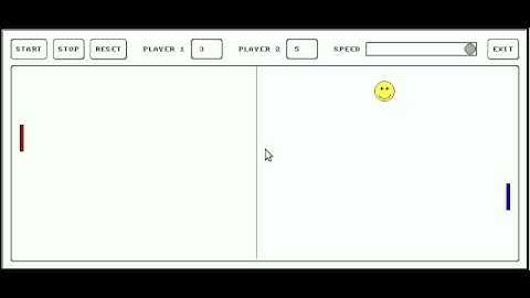 Pong in FreeBASIC with a PICAXE 08M