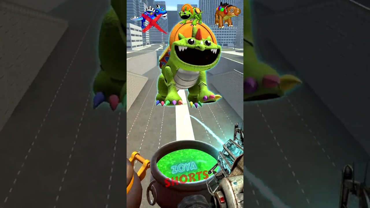 🙀😺 POPPY PLAYTIME 4 SYNTHESAURUS DINO TOY DRUMCERATOPS PIANOSAURUS DISCOSAURUS vs MAGIC CAULDRONS !