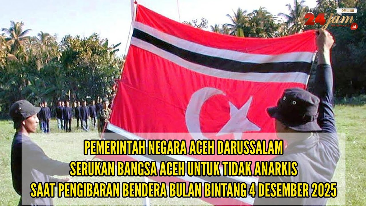 PNAD: PENGIBARAN BENDERA BULAN BINTANG SAH!