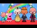 Peppa Pig In Toca Boca 🐷 The Wedding Day! 💍| Full Episodes