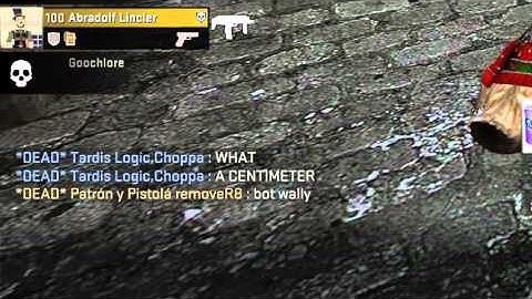 CSGO: BOT Wally Is Too Good