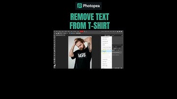 How To Remove Text From Image #easycanva l Photopea Ttorial