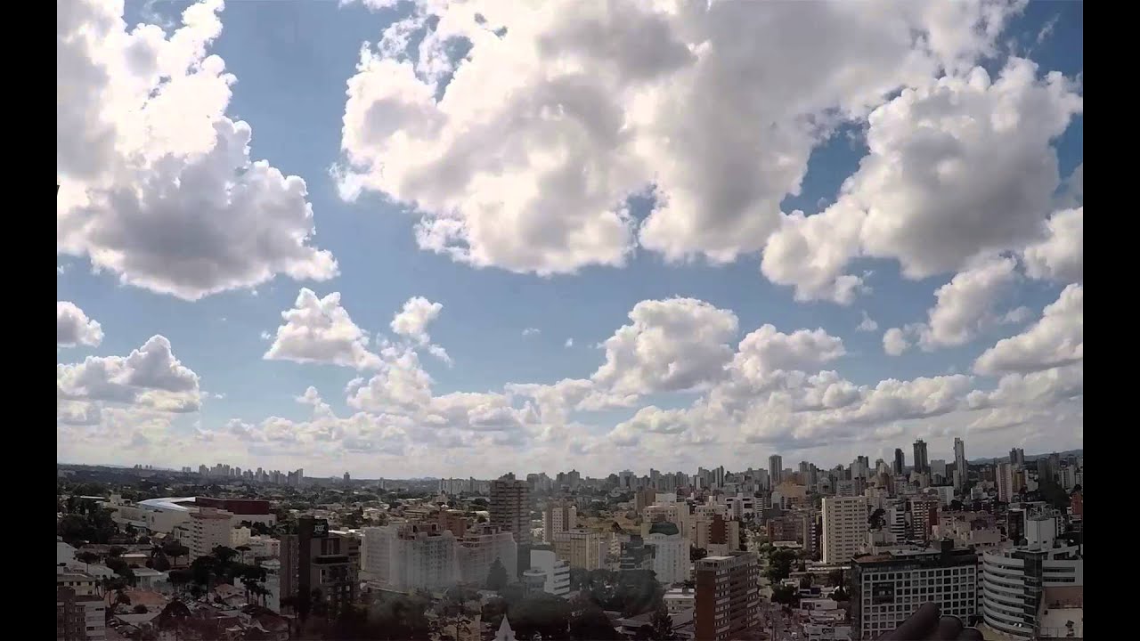 2015-12-09 to 13 - Cloudscapes Time Lapse in Curitiba