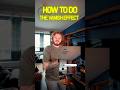 How to do the Vanish Effect  #editing #vfx #premierpro