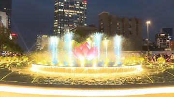 Phố đi bộ Nguyễn Huệ trình diễn nhạc nước hàng đêm