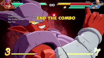 DBFZ Janemba Fenritti loop breakdown