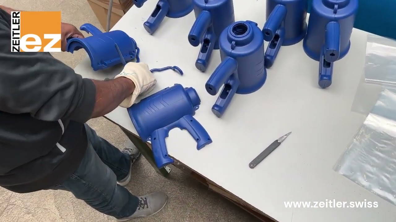 Das Gehäuse für das EZ50 / EZ00 Schnureibnblasgerät