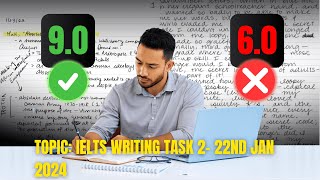 IELTS Writing Task 2 | Band 8 Essay Ideas \& Arguments (22nd Jan 2025 Exam)