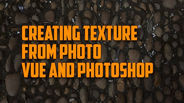 Creating texture from Photo in Photoshop to use in Vue