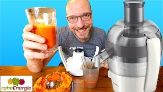 ENTSAFTER TEST | Philips HR1832 Einsteiger Juicer