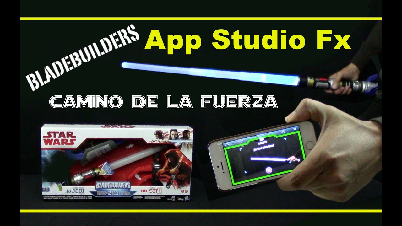 STAR WARS APP STUDIO FX Sable de Luz BLADEBUILDERS Camino