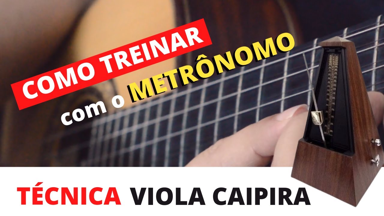 COMO TOCAR COM METRONOMO - Aprenda a usar | aula (tutorial) | Como tocar na viola