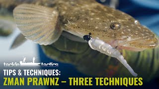 ZMan 2.5" PrawnZ - Three Techniques for Rigging & Fishing - How to Fish Soft Plastics screenshot 4