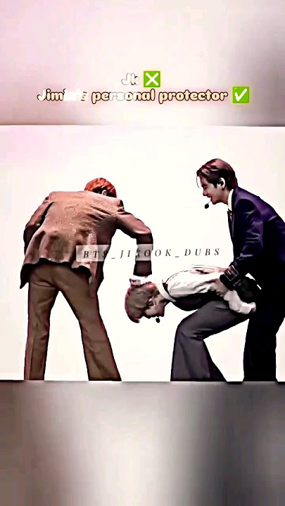 Jimin's personal Bodyguard 💪#jikook #jikookedits #jikookau #kookmin #bts #jungkook #jimin #jikookff