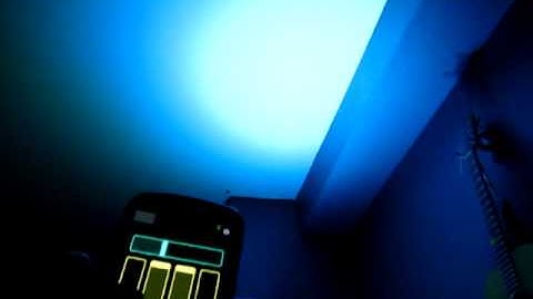 TouchOSC Controlling PureData Controlling Light Bricks