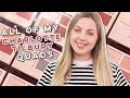 MY CHARLOTTE TILBURY EYESHADOW QUADS COLLECTION! In-Depth Overview incl. Swatches & Comparisons!