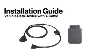 Y-Cable Installation | Verizon Connect