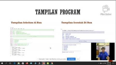 penjelasan tentang program Kalkulator sederhana menggunakan Bahasa Pemograman Python