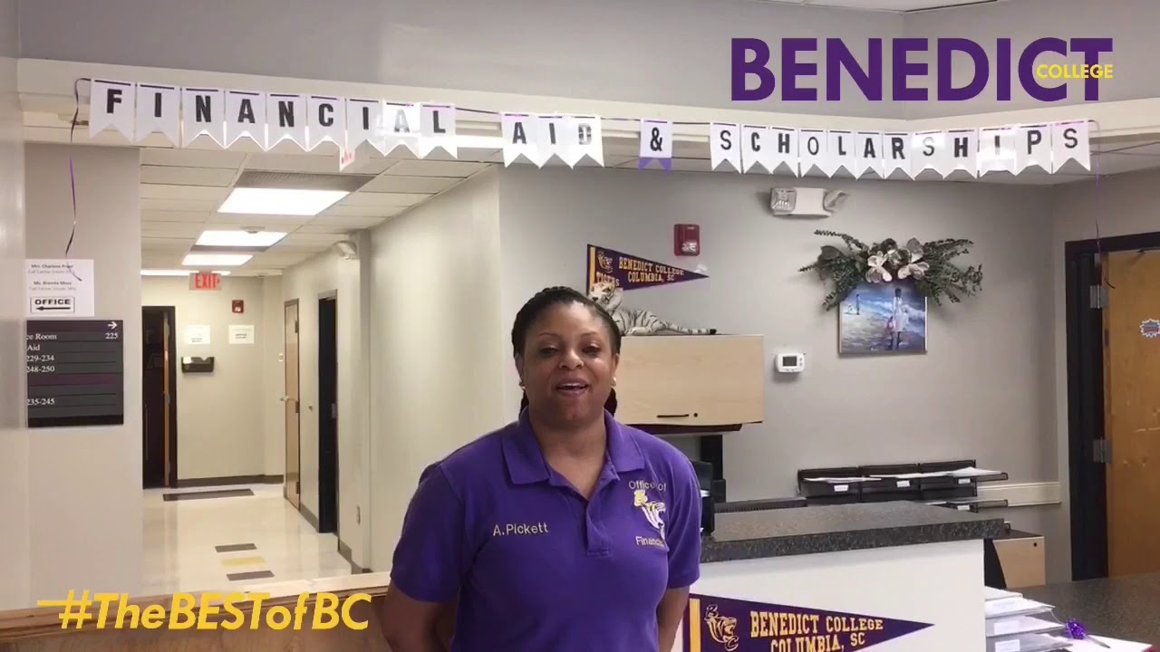 How to Apply for Financial Aid at Benedict College YouTube