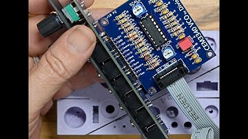 C.K. builds a CEM 3340 VCO from Division-6 eurorack module