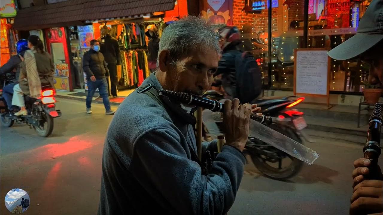Kathmandu Street Flute Seller Thamel Nepal YouTube