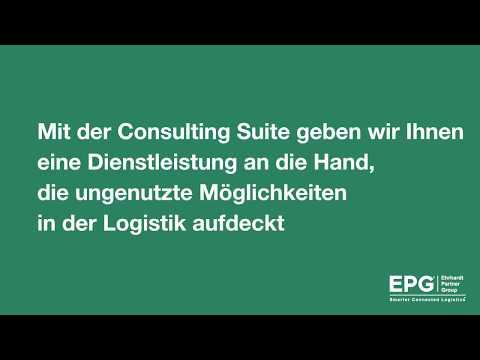 Consulting Suite: Die Online Optimierungsplattform für die Logistik