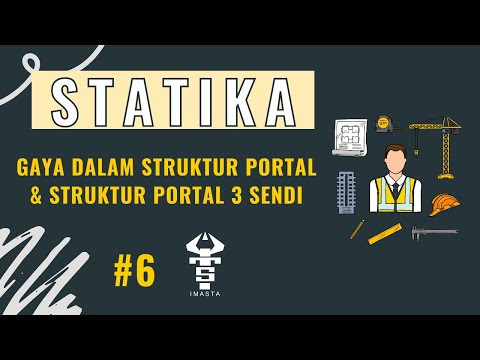 #6 STATIKA: GAYA DALAM STRUKTUR PORTAL & STRUKTUR PORTAL 3 SENDI