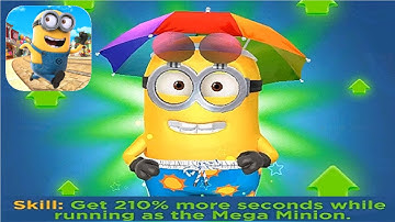 Beachgoer Minion RusH Maxed Rank 40 Level Up Costume gameplay walkthrough ios & android