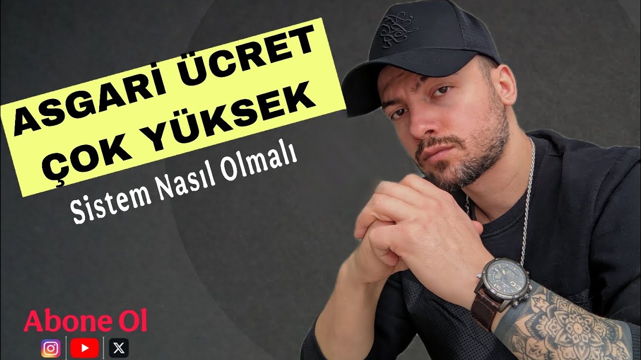 Asgari ücret çok yüksek. Sistem nasıl olmalı?