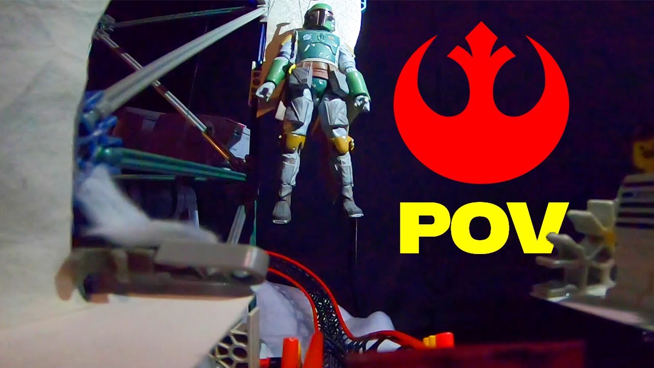 Rogue Recon POV Rebel Side (Star Wars Roller Coaster)