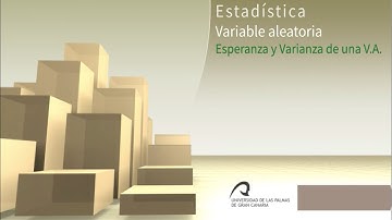 Estadística - Variable aleatoria unidimensional: Esperanza y varianza
