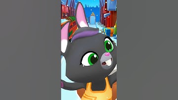 Funny Fails Talking Becca Talking Tom Gold Run Android iOS Gameplay #talkingtom #shortfeed #shorts