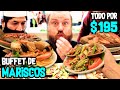 TODOS los MARISCOS que PUEDAS COMER por $195 MXN: Buffet ilimitado!! 📌 CDMX @WeroWeroTV