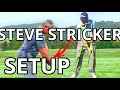 Steve stricker driver setup awareness training  bent elbow  side bend golf golfswing golftips