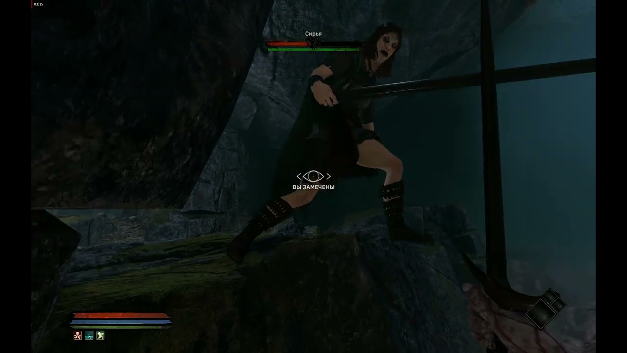 Tainted Grail: Fall of Avalon | How to kill Sirja in the hospital with a sword/Убить Сирью лечебница