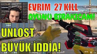 Evri̇m 27 Vursun Oyunu Birakiyorum Aşiri Çeki̇şmeli̇ Csgo Rekabetçi̇